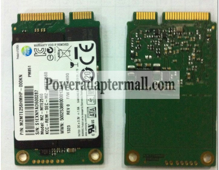 Samsung PM851 256G mSATA PCI-E MZMTE256HMHP SSD For Lenovo/dell